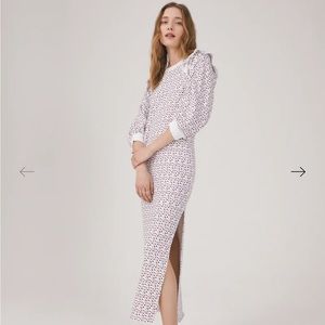 Something Navy Maxi sweatshirt dress